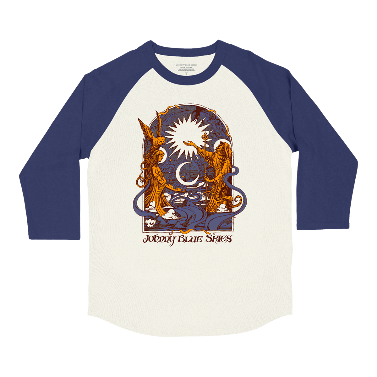 Magic Offering Raglan Tour Tee - Navy