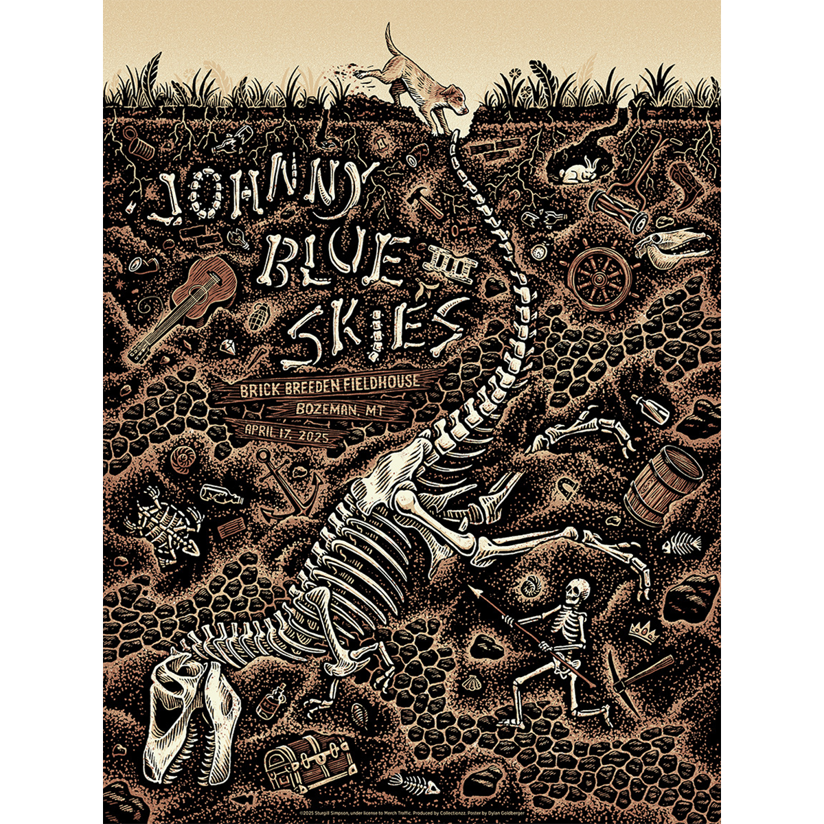 Bozeman April 17 Tour Poster