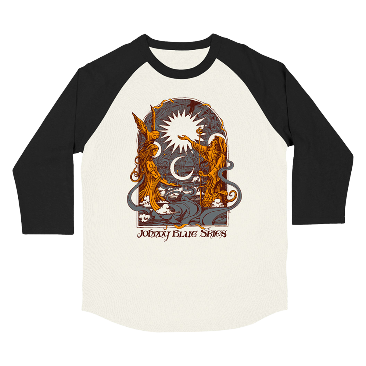 Magic Offering Raglan Tour Tee - Black