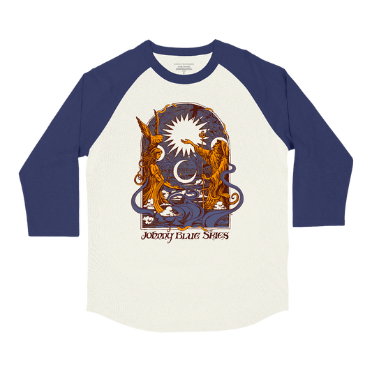 Magic Offering Raglan Tour Tee - Navy