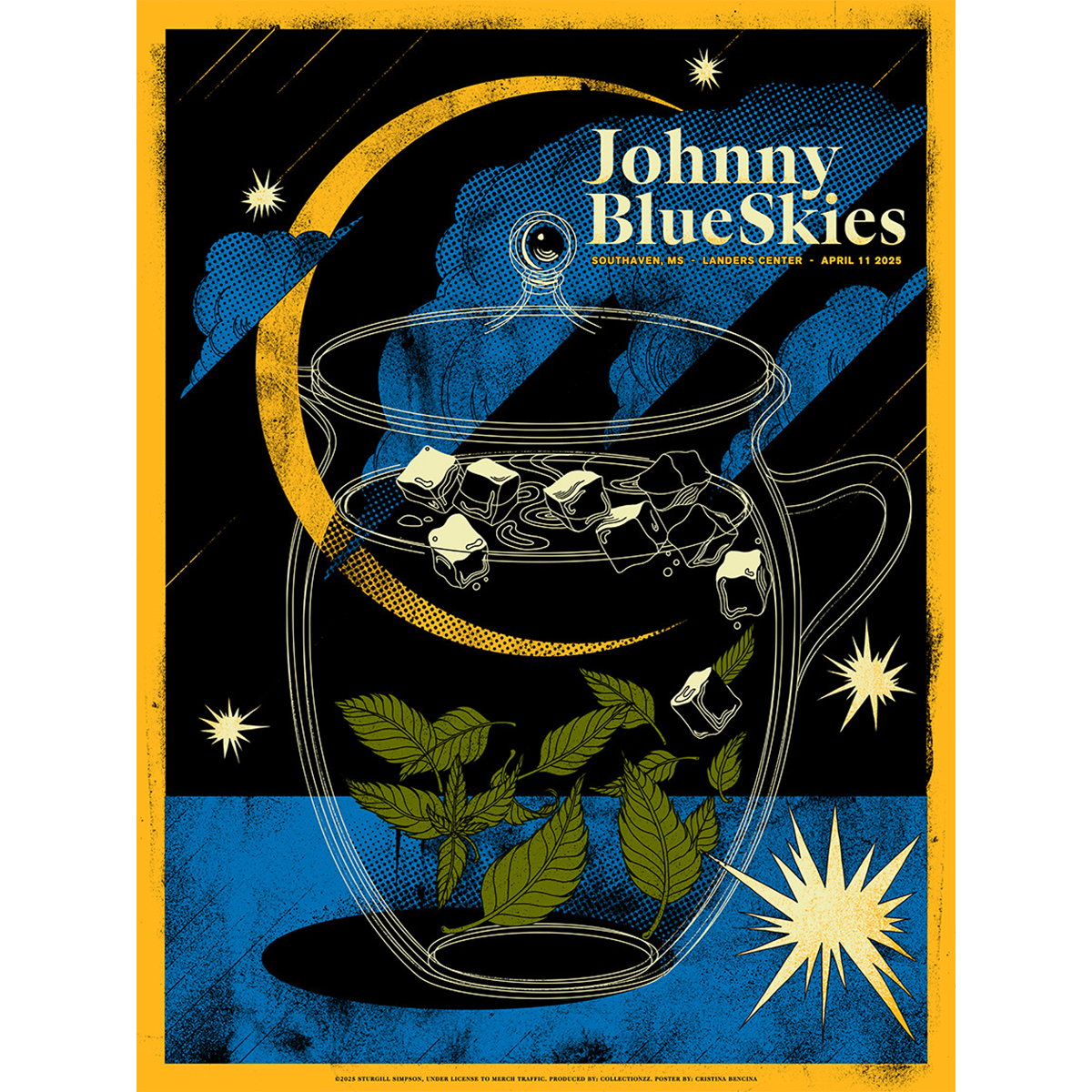 Southaven April 11 Tour Poster Sturgill Simpson Southaven April 11 Tour Poster Sturgill Simpson