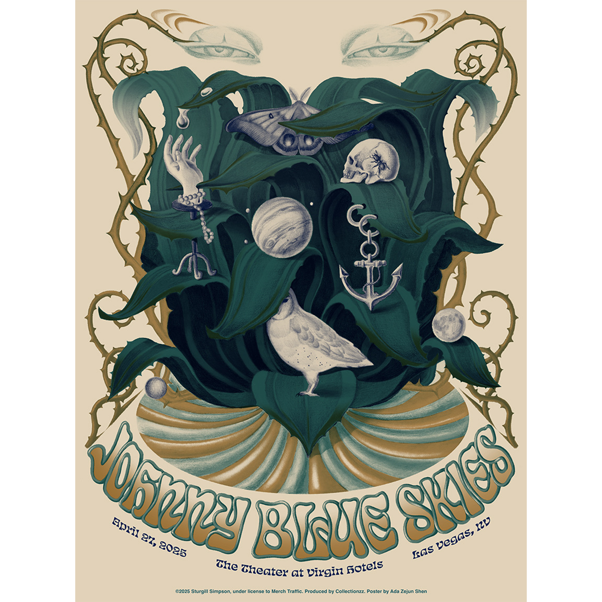 Las Vegas April 27 Tour Poster Sturgill Simpson Las Vegas April 27 Tour Poster Sturgill Simpson