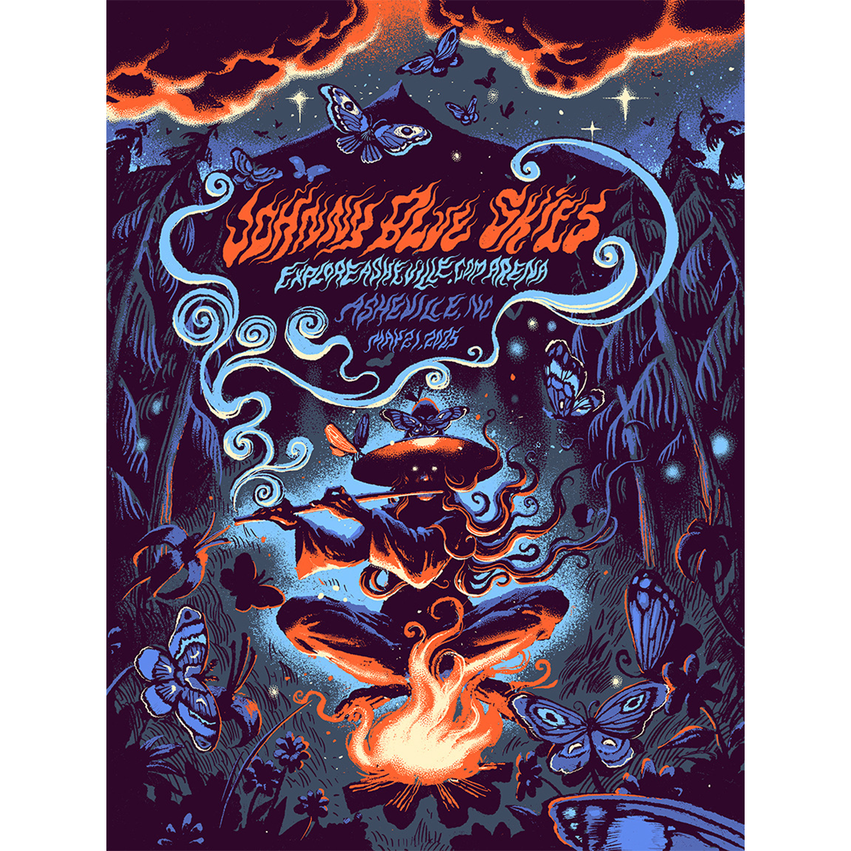 Asheville May 21 Tour Poster